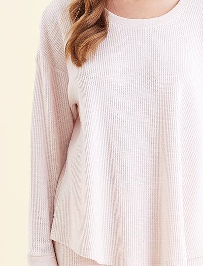 Super Soft Waffle LS Top