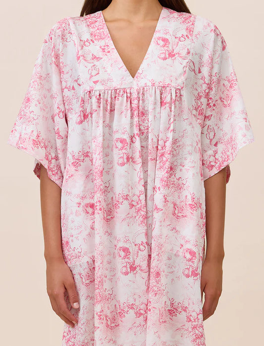 Toile De Jouy Kaftan Nightie