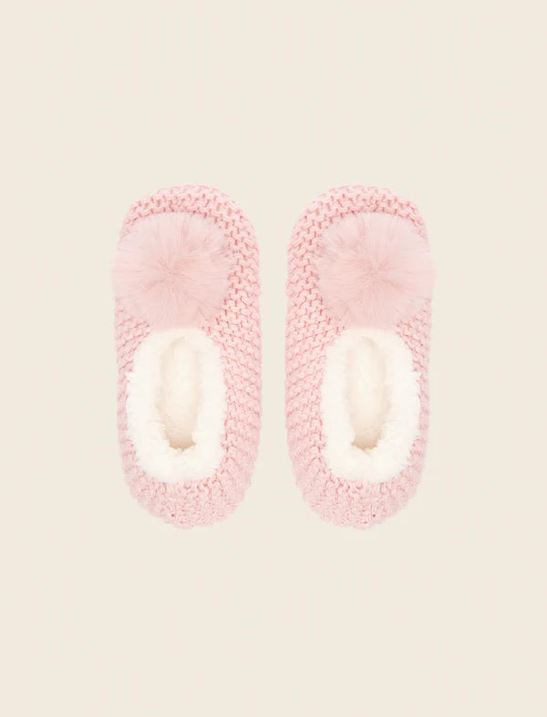 Cosy Cable Slipper Sock