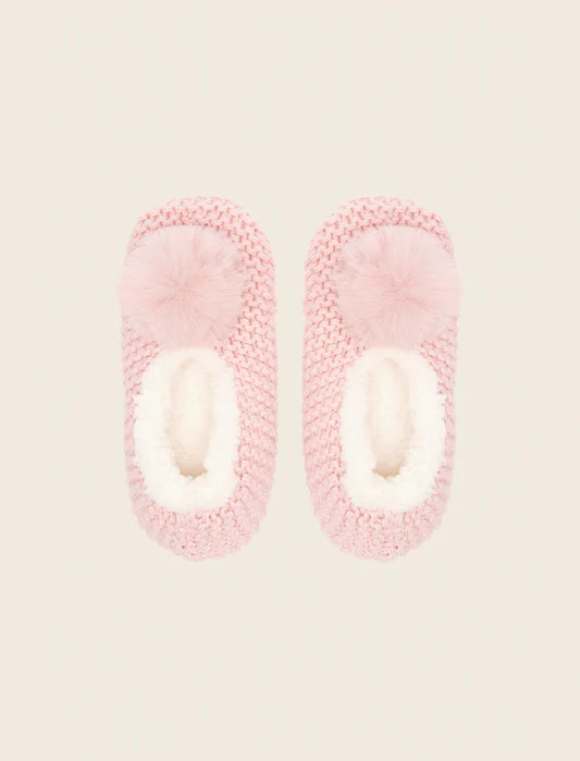 Cosy Cable Slipper Sock