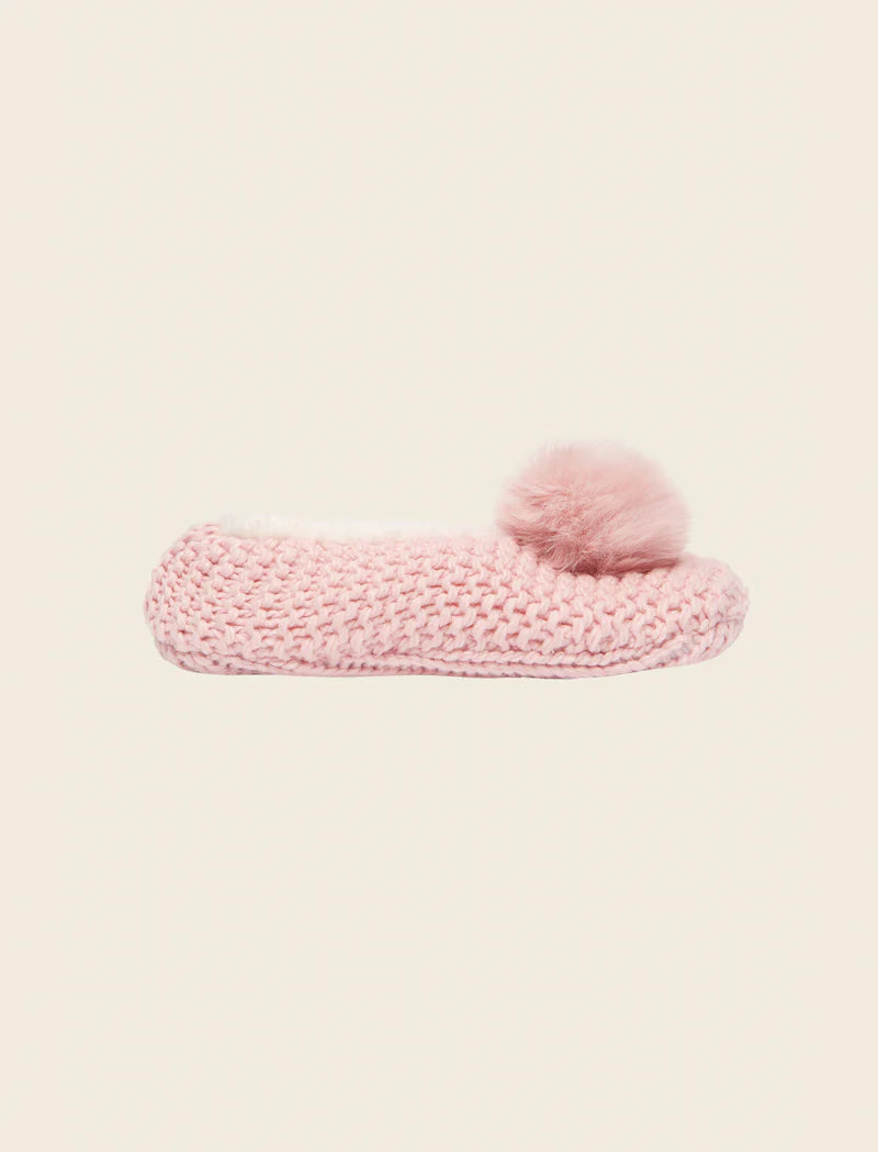 Cosy Cable Slipper Sock