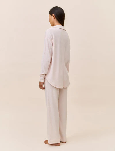 Super Soft Waffle Straight Leg Pant