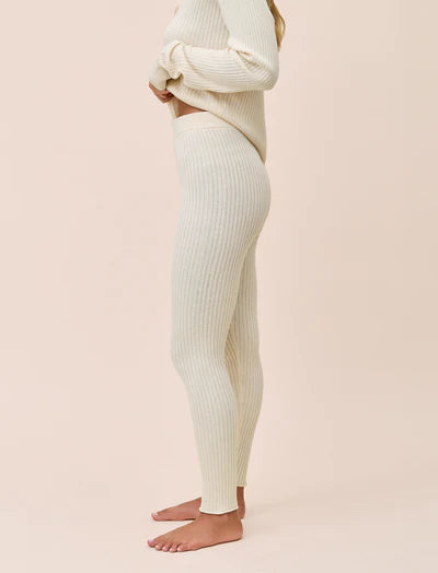 Colette Cosy Cotton Silk Rib Legging