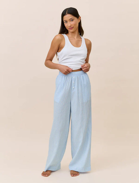 Sabrina Stripe Full Length Pant