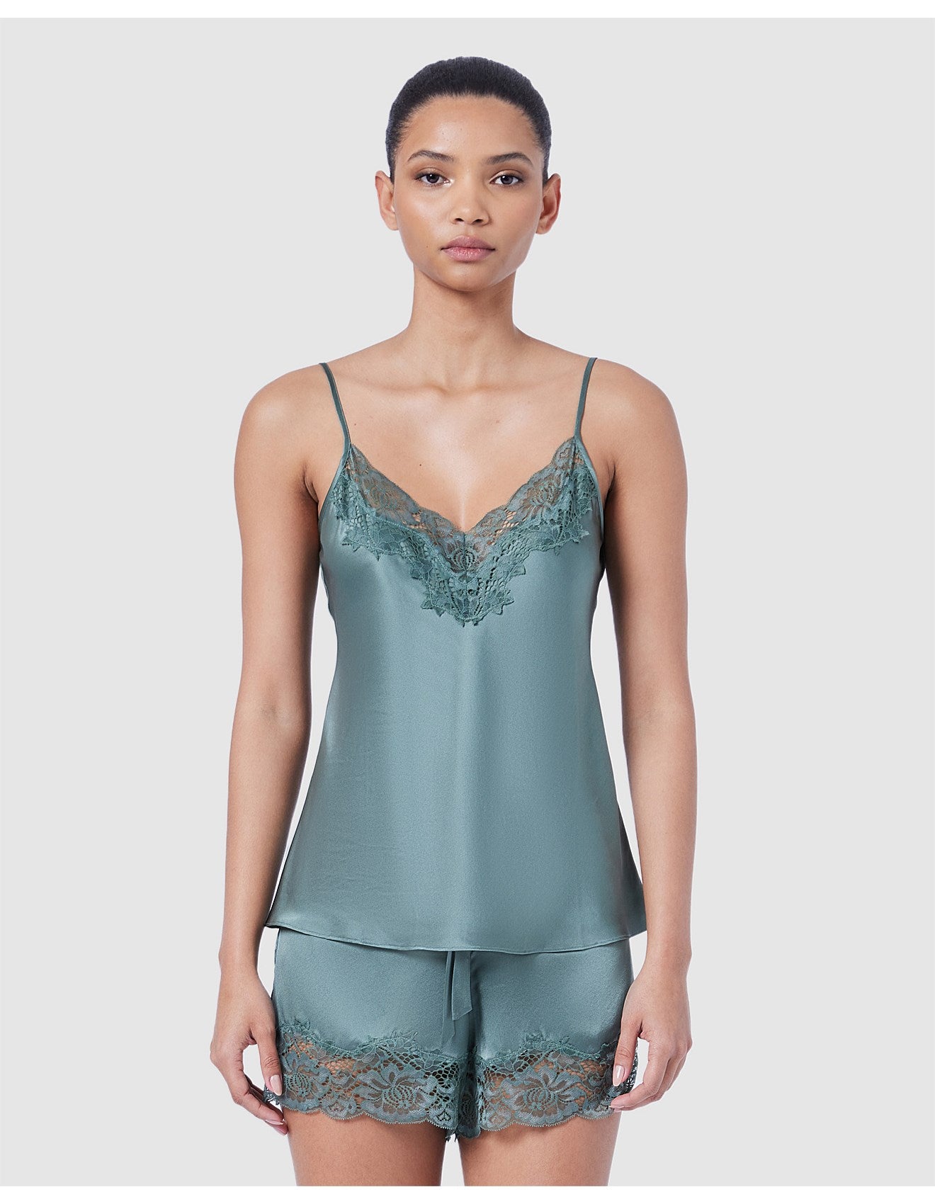 Silk Lace Camisole Lamour Lingerie