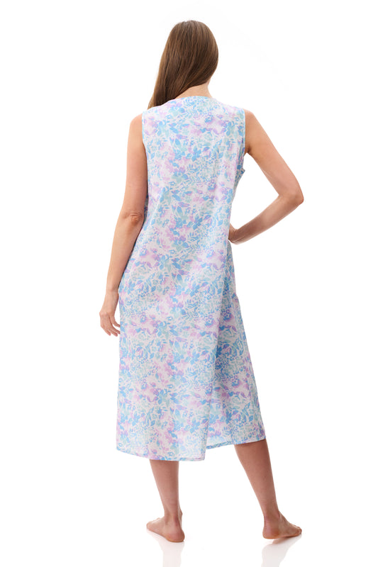 Charlie Sleeveless Mid Nightie