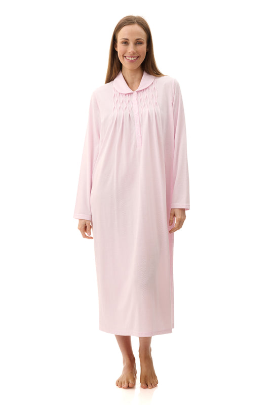 Paige Mid Lenght Collar Nightie