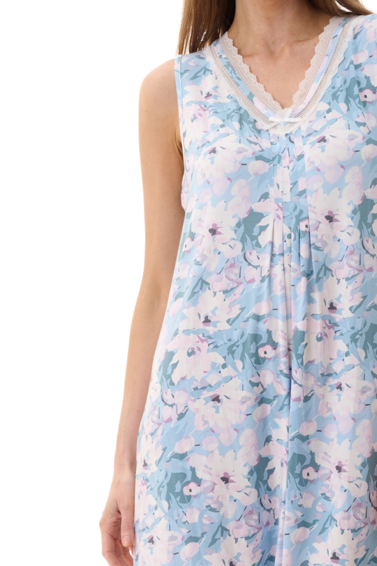Amelia Sleeveless Short Nightie