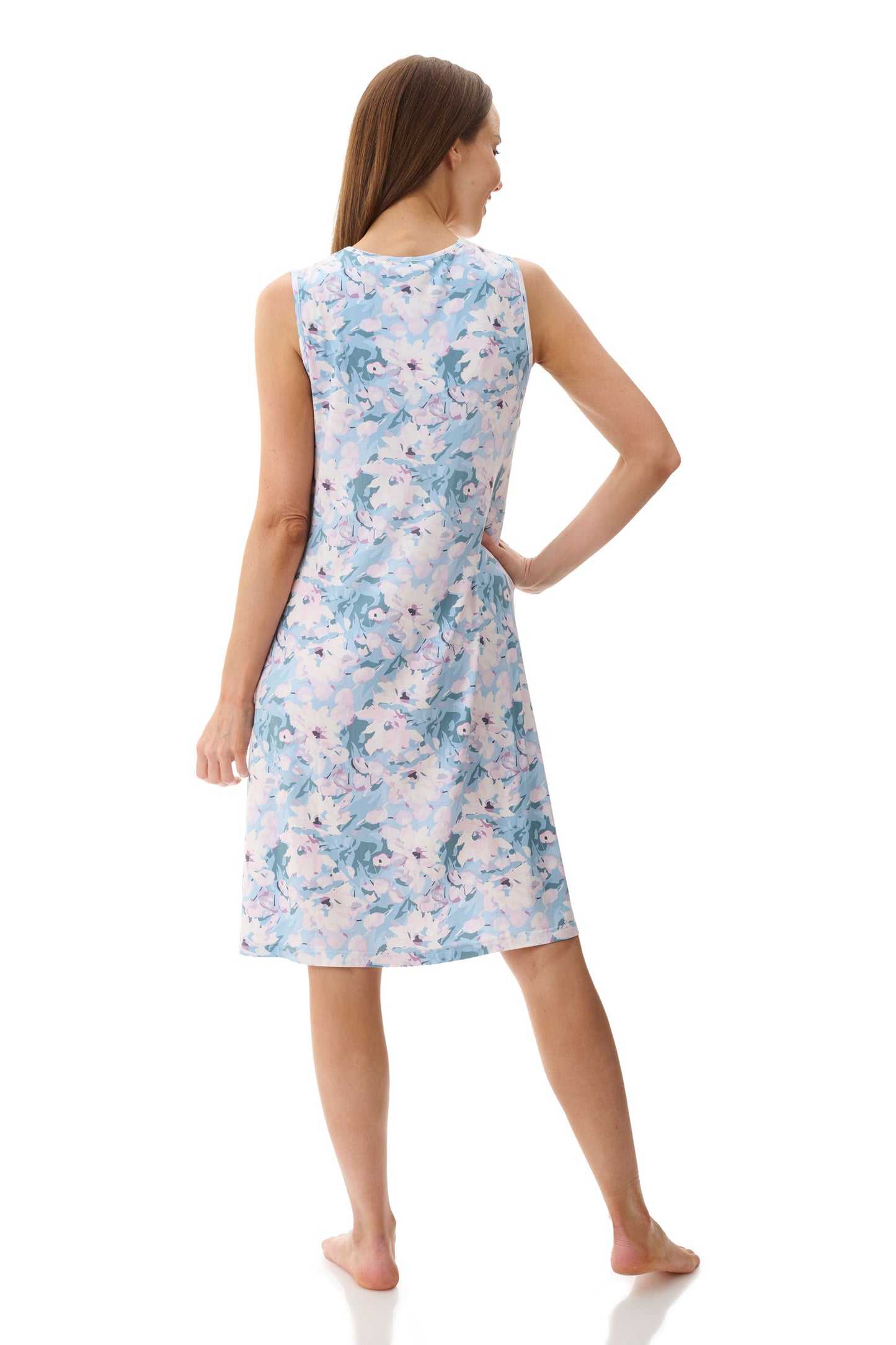 Amelia Sleeveless Short Nightie