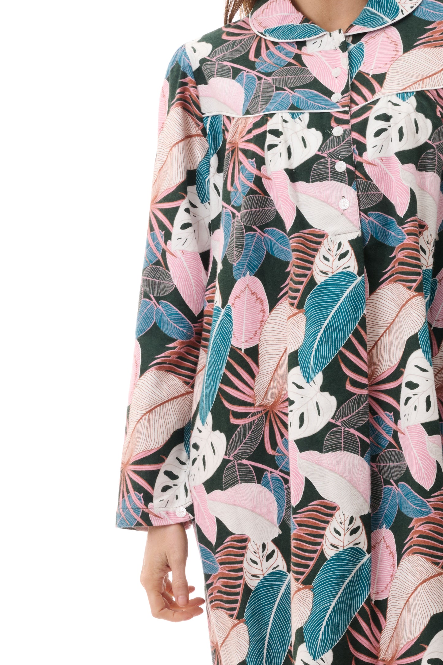 Lulu Mid Collared Nightie
