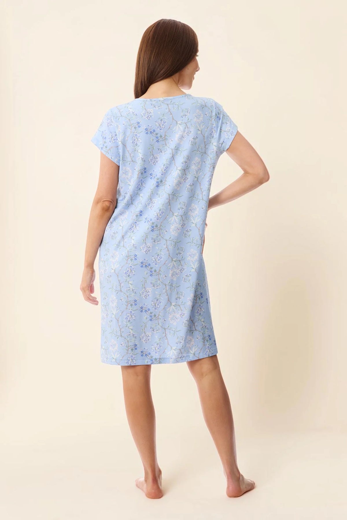 Verona Cap Sleeve Short Nightie