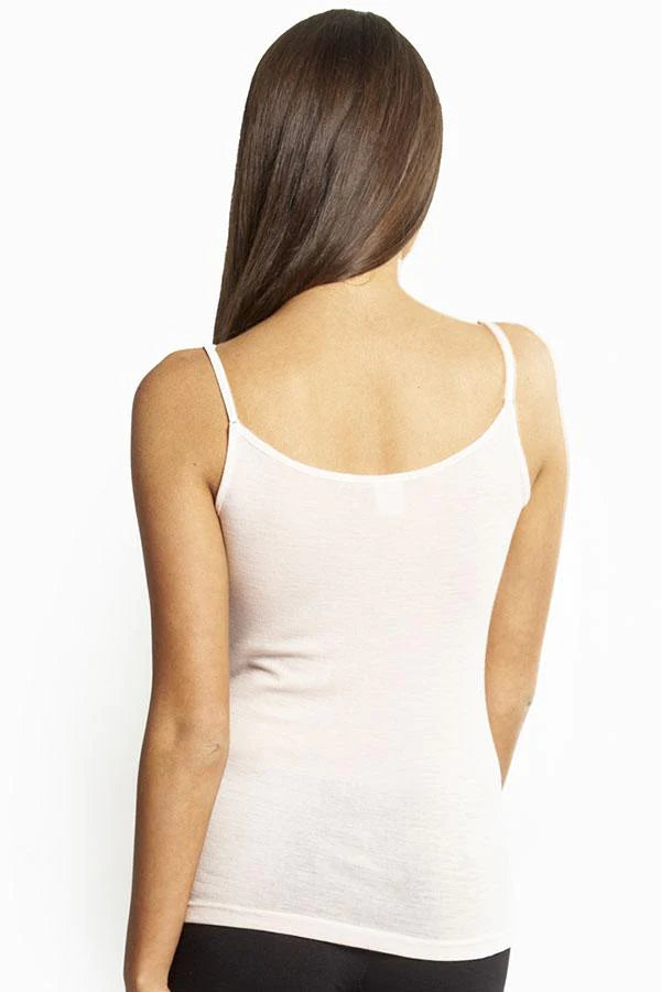 Pure Merino Wool 200gsm Cami with Motif