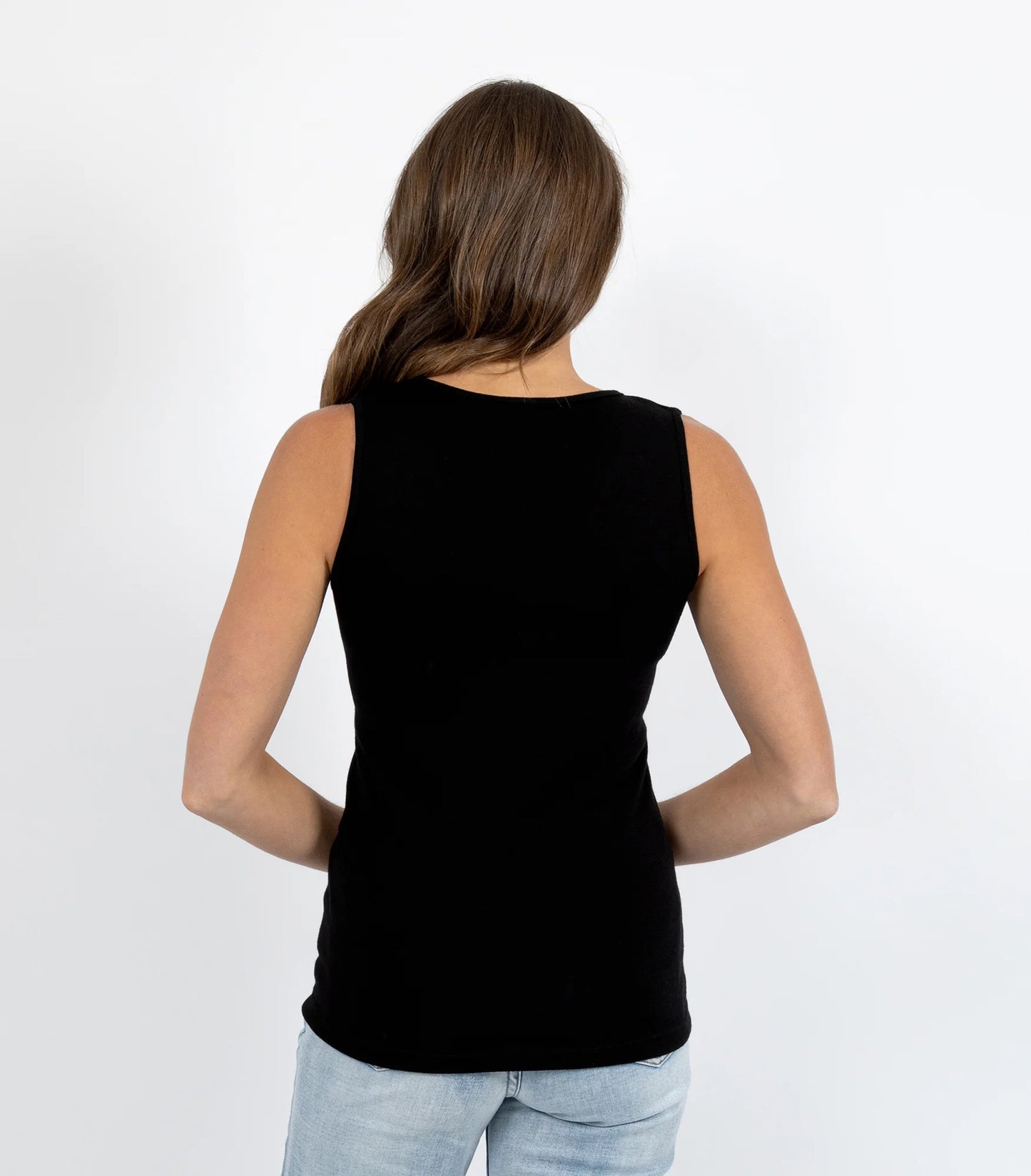 Pure Merino Wool 200gsm Vest with Motif