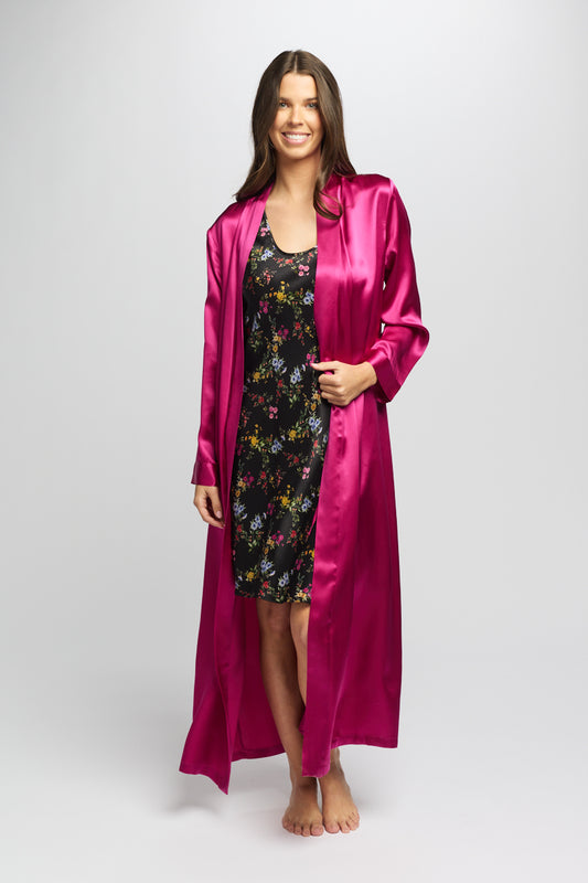 Silk Long Robe
