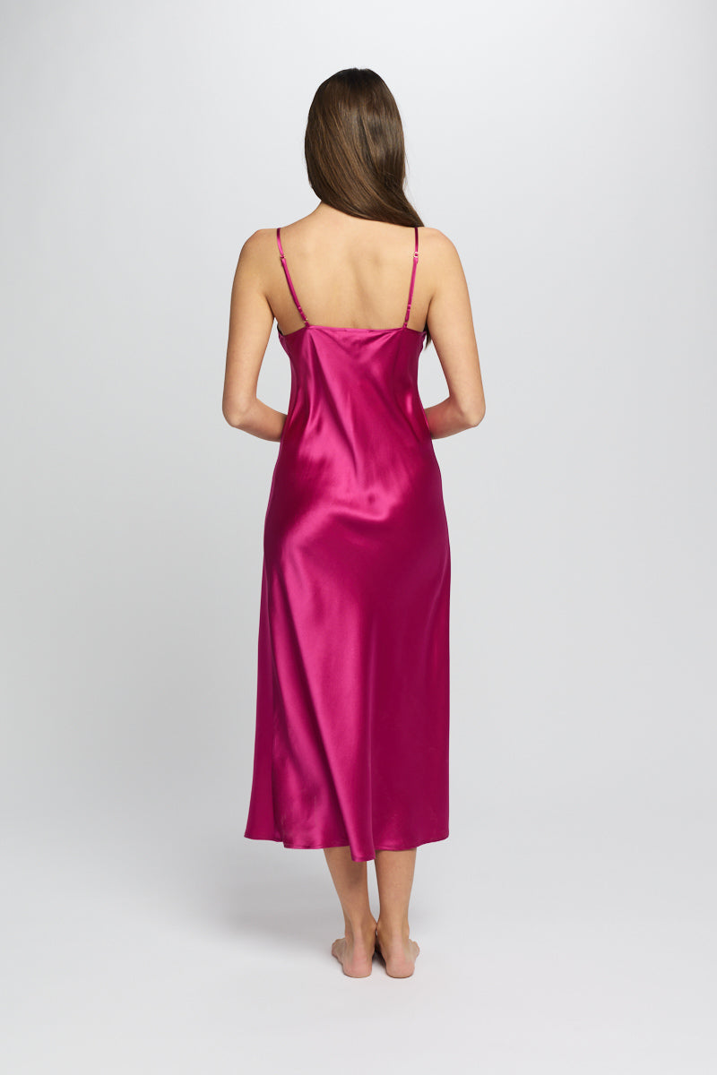 Silk Chemise 3/4 Length