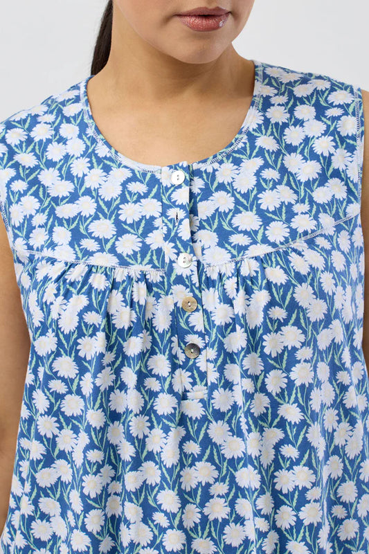 Shrank Daisies Sleeveless Nightie