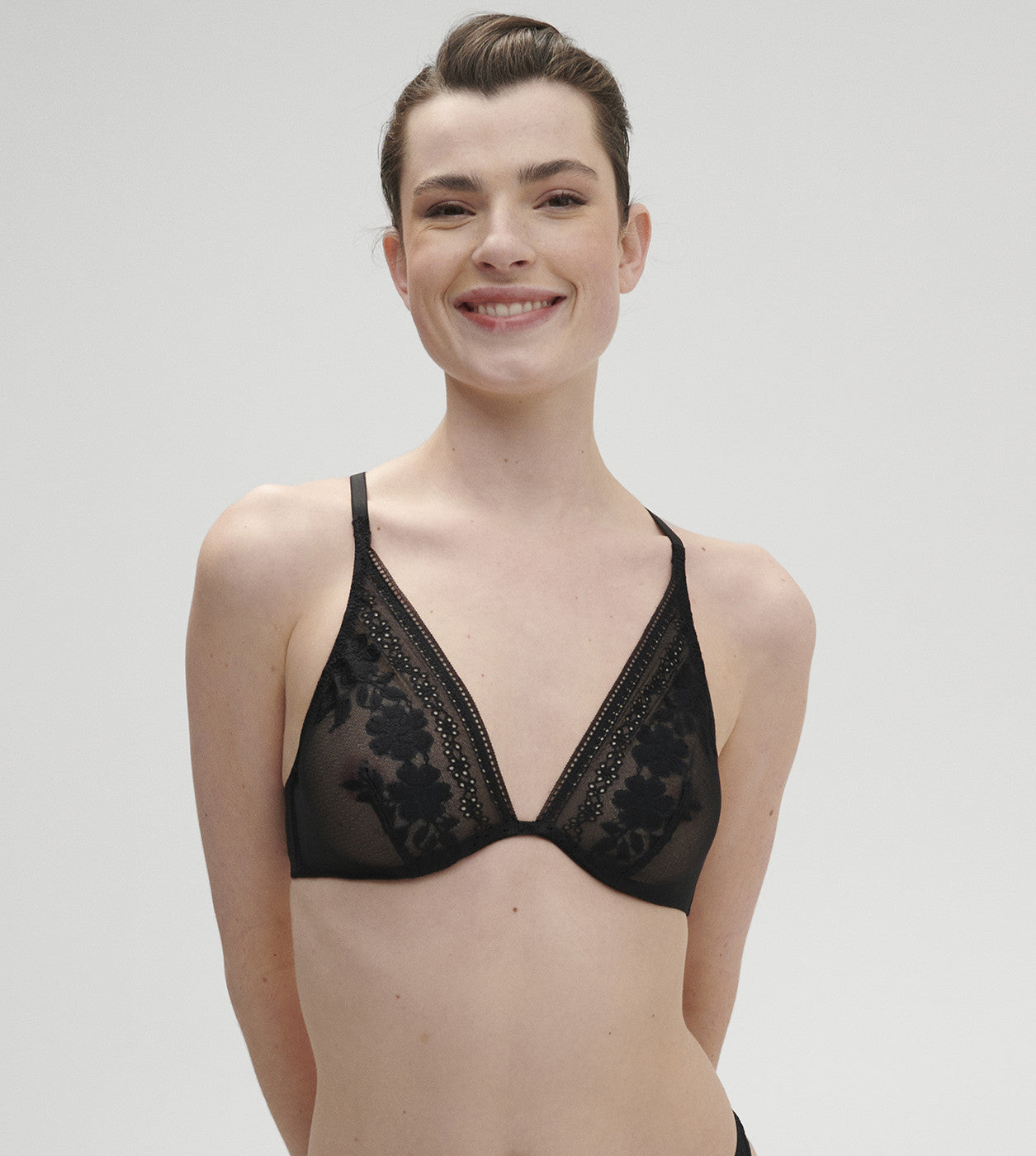 Heloise Wired Triangle Bra – L'Amour Lingerie