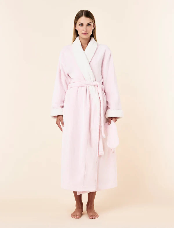 Plush Robe with Mask