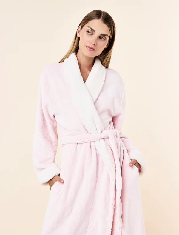 Plush Robe with Mask