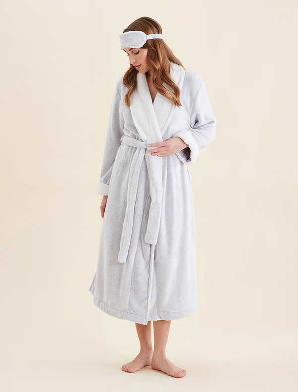 Plush Robe with Mask