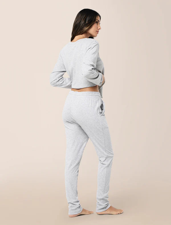 Jade Organic Cotton Knit Jogger