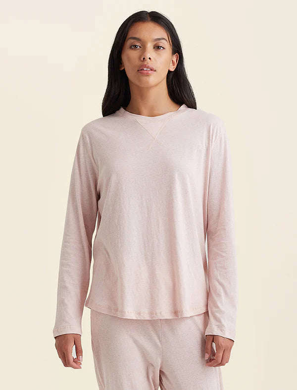 Jada Organic Cotton Knit LS Tee