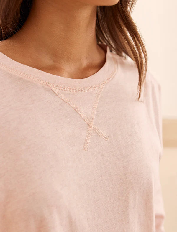 Jada Organic Cotton Knit LS Tee