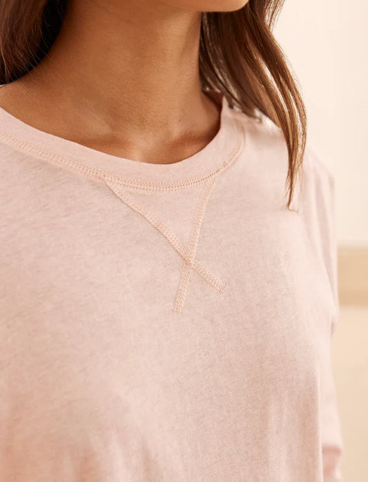 Jada Organic Cotton Knit LS Tee