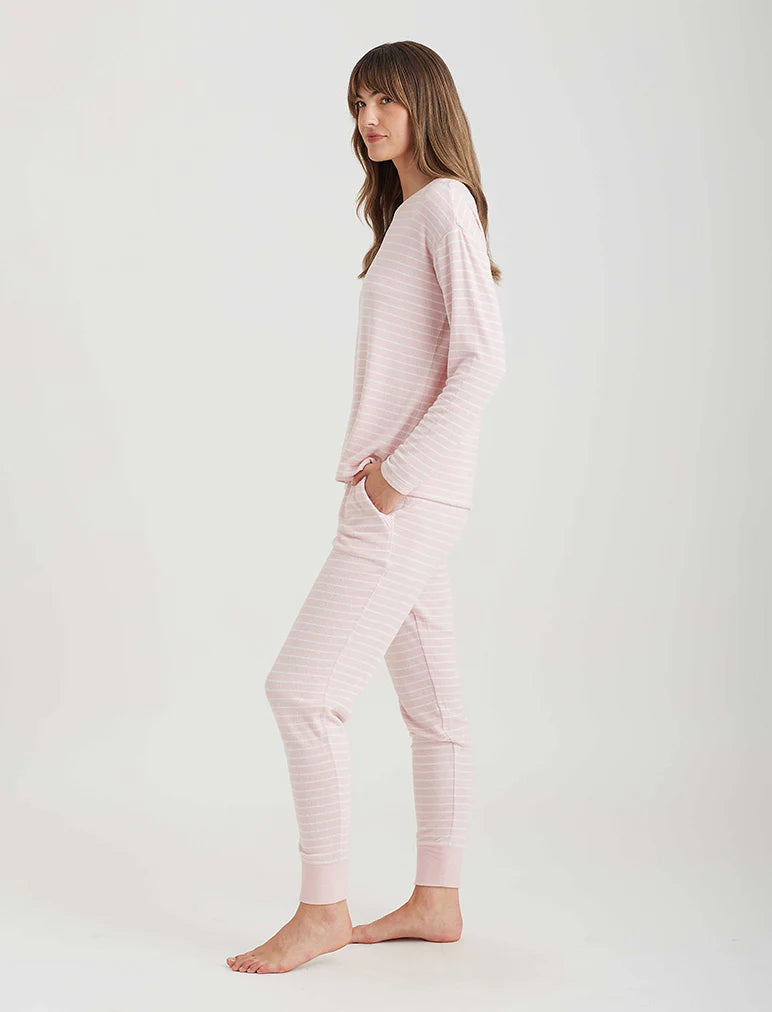 Feather Soft V-Neck Top and Jogger