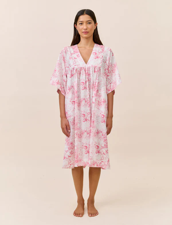 Toile De Jouy Kaftan Nightie