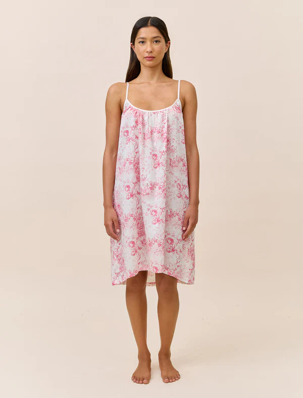 Toile De Jouy Strappy Nightie