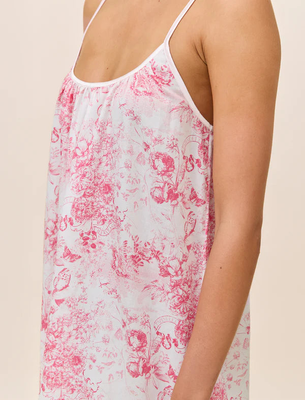 Toile De Jouy Strappy Nightie