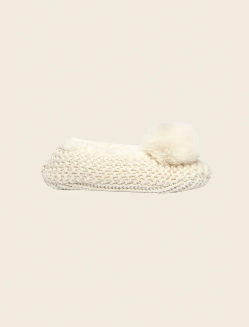 Cosy Cable Slipper Sock