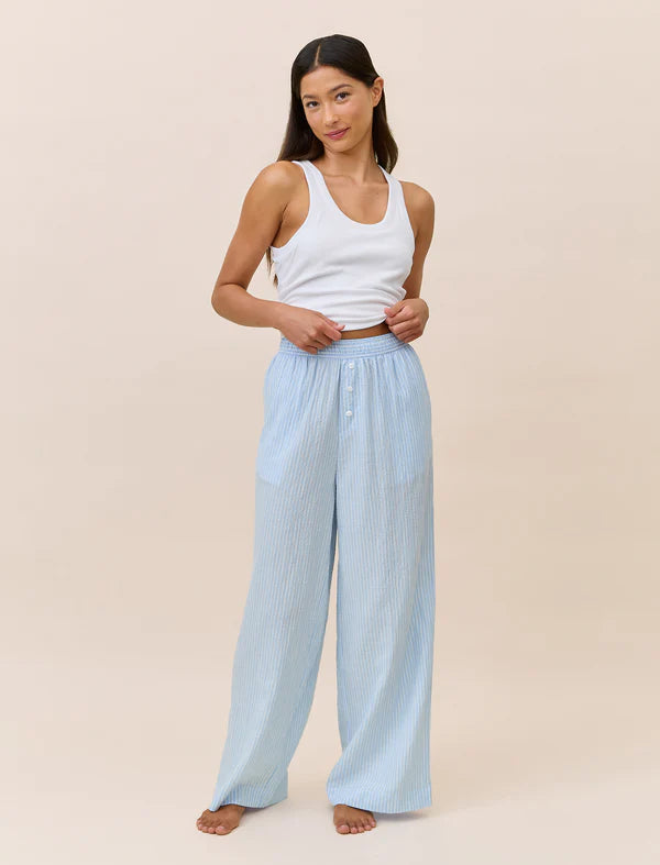 Sabrina Stripe Full Length Pant