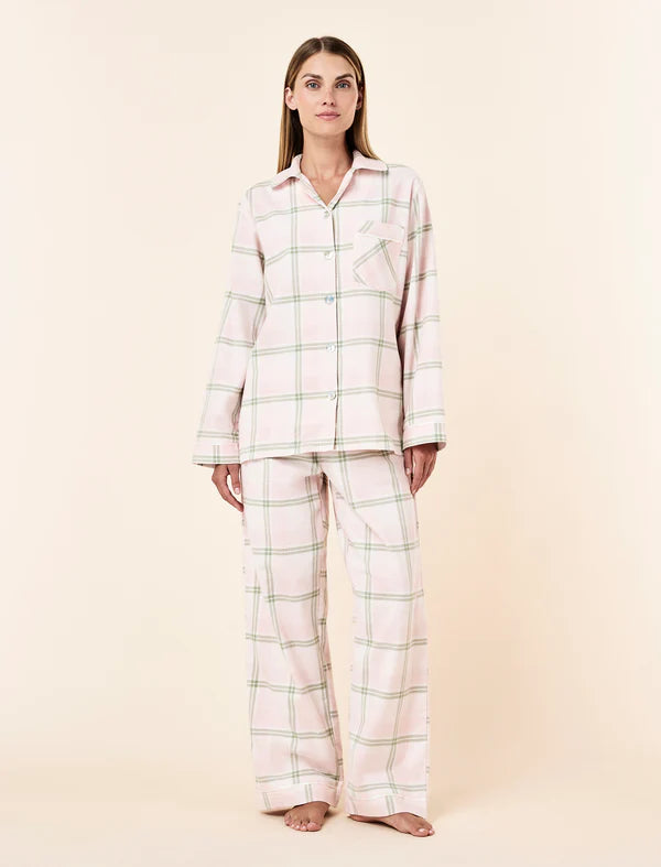 Organic Cotton Plaid Cosy PJ