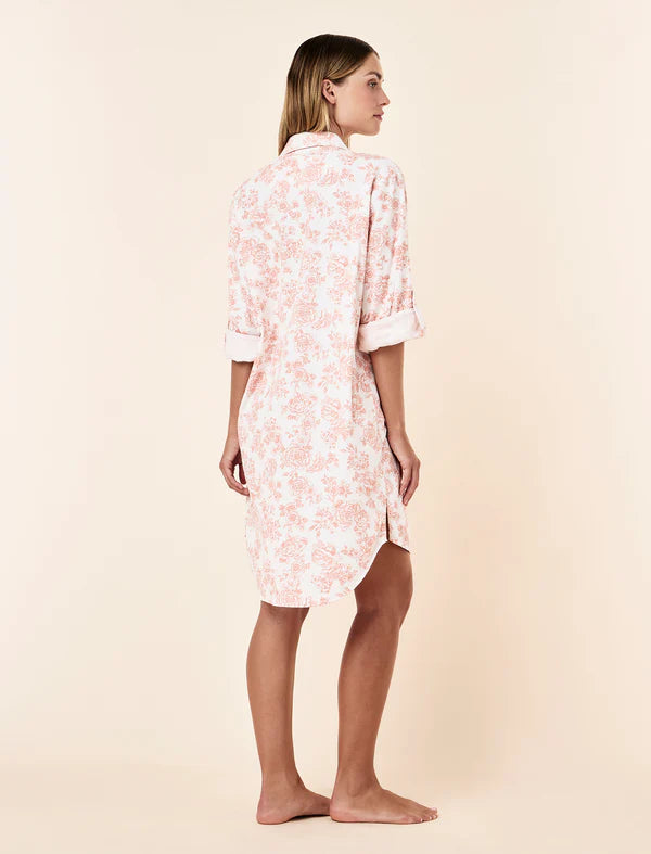 Nostalgia Cosy Pleat Front Nightie