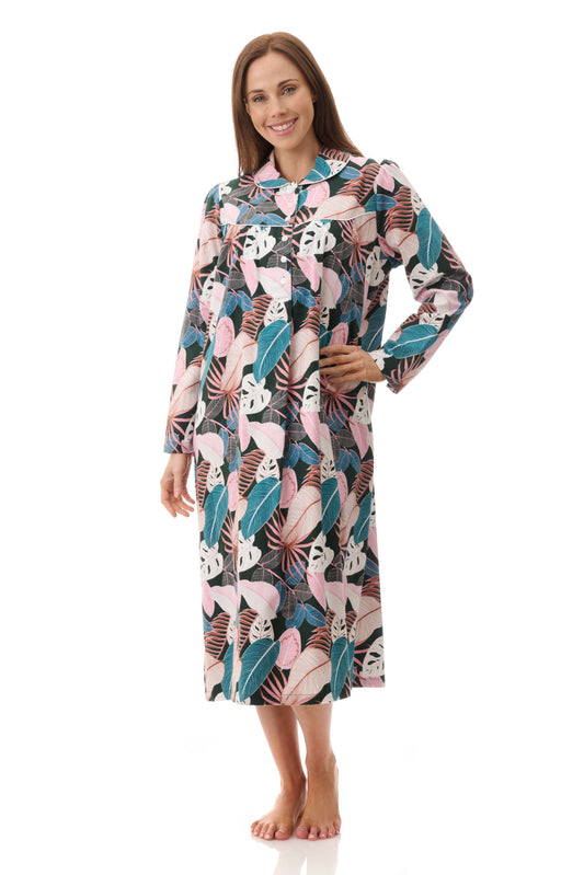Lulu Mid Collared Nightie