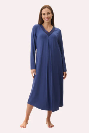 Satin Detail Mid Nightie
