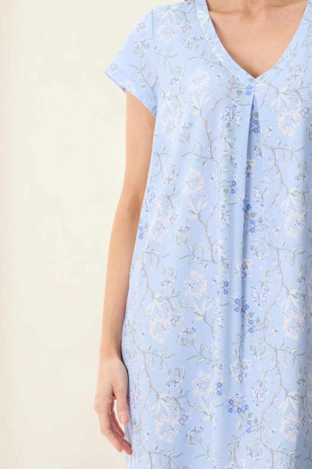 Verona Cap Sleeve Short Nightie