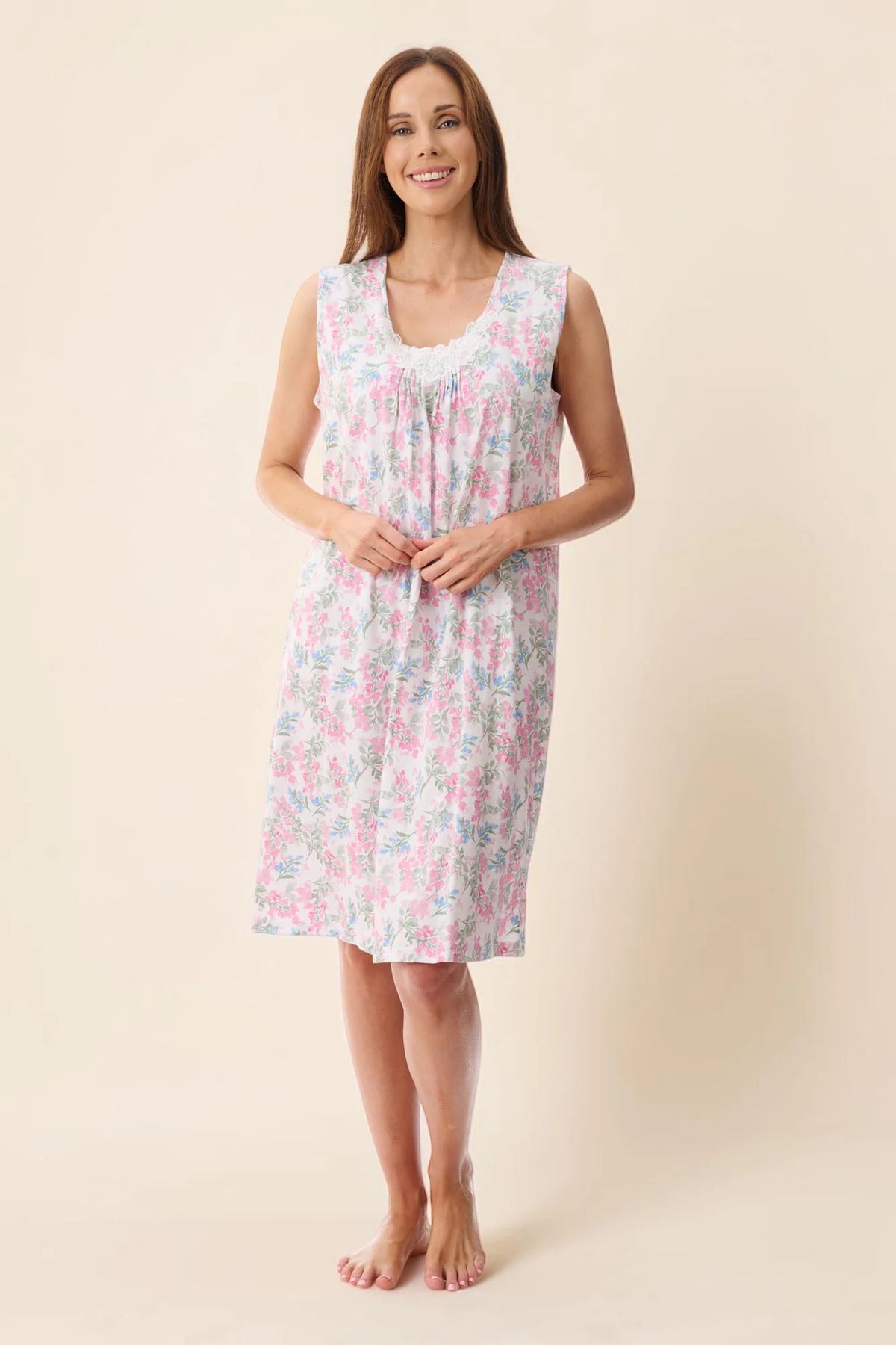 Arosa Sleevless Short Nightie