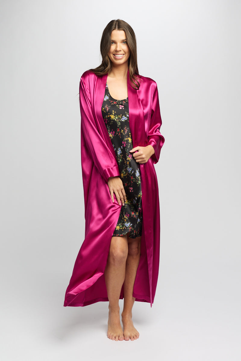 Silk Long Robe