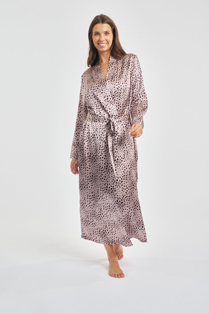 Silk Long Robe