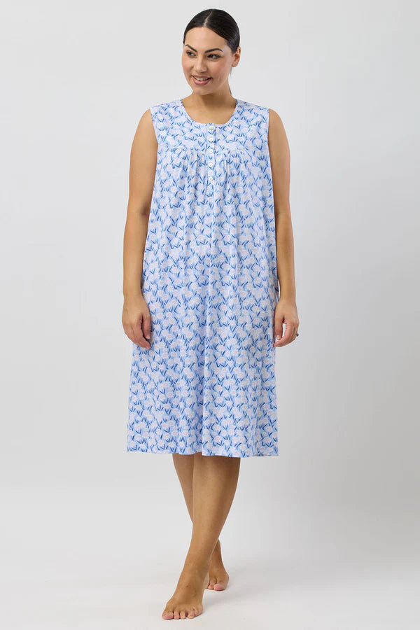Shrank Daisies Sleeveless Nightie