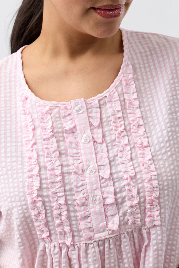 Shrank Check Nigthie