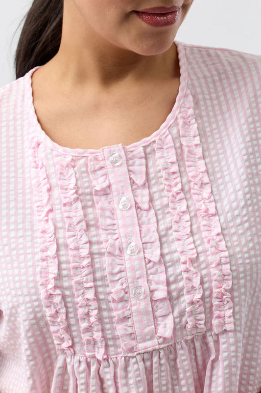 Shrank Check Nigthie