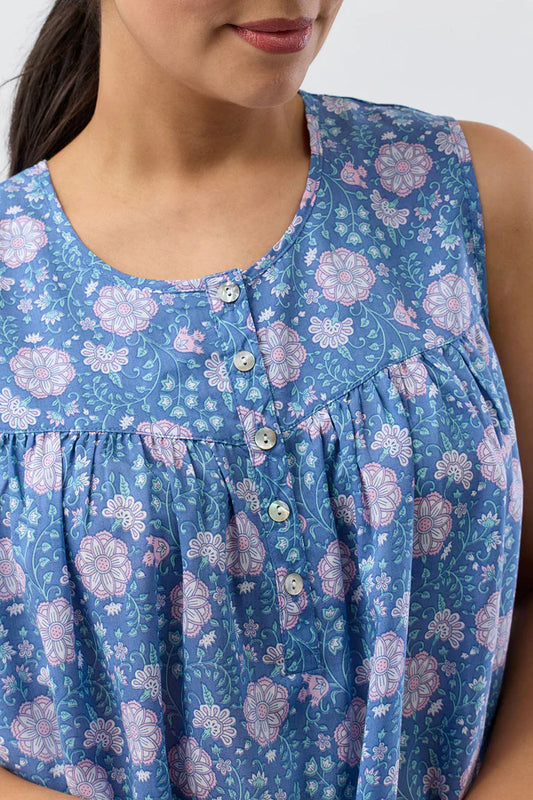 Shrank Boho Sleeveless Nightie