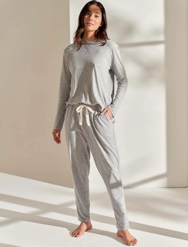 Jade Organic Cotton Knit Jogger