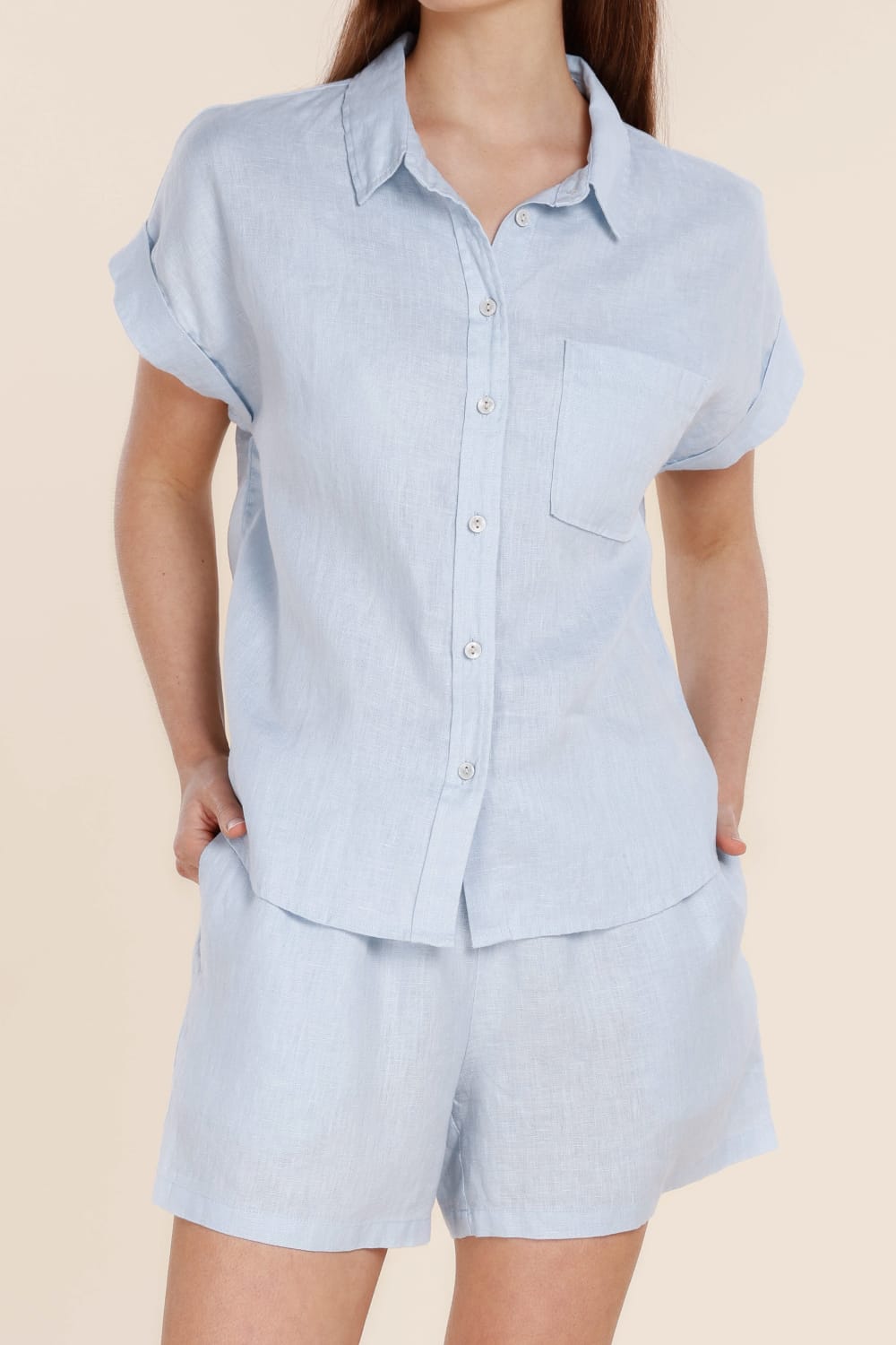 Charlotte Linen Pyjama Set