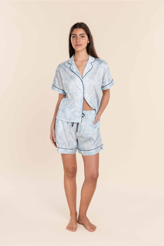 Daphne Cotton Sateen Short