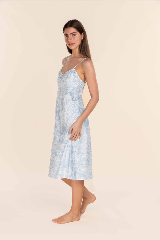 Caroline Cotton Sateen Chemise